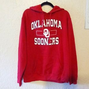 Red Oklahoma Sooner Hoodie